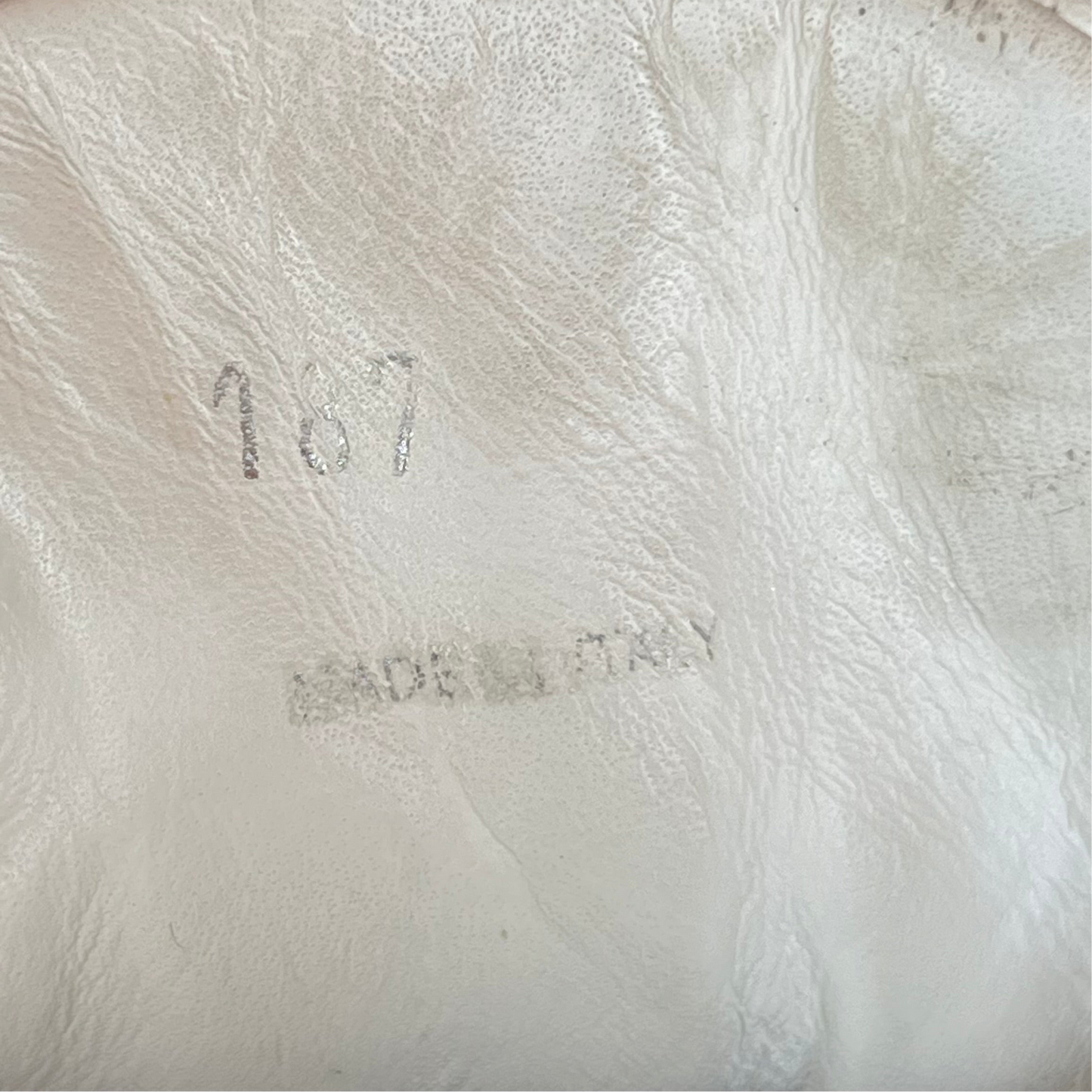 MIU MIU Logo Low Top White Leather Sneakers