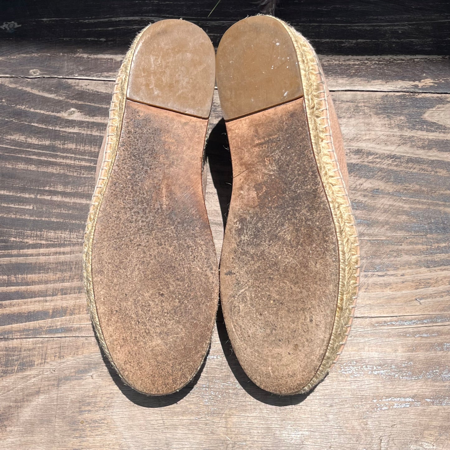 Alpargatas de plataforma Devon con cremallera en piel color rubor de ALEXANDER WANG